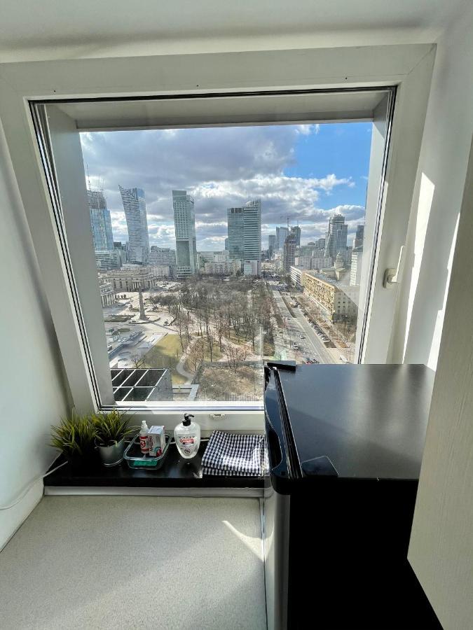 Super Apartament Blue Scisle Centrum Dwie Linie Metra Netflix Wifi 300 Mbs Panorama Miasta Варшава Екстер'єр фото
